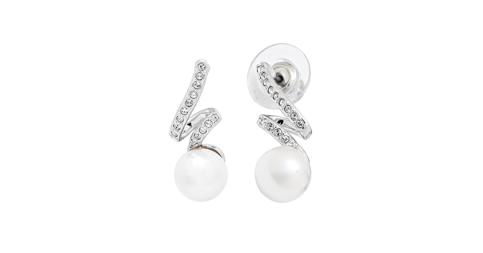 【美品】Swarovski クリスタルドロップ ピアス クリア 61frgqRn5eL.jpg_BO30,255,255,