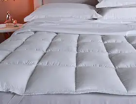 Pillow Top King 100% Fibra Siliconada 1600G/M² - Tecido Percal Algodão - Muito mais Conforto