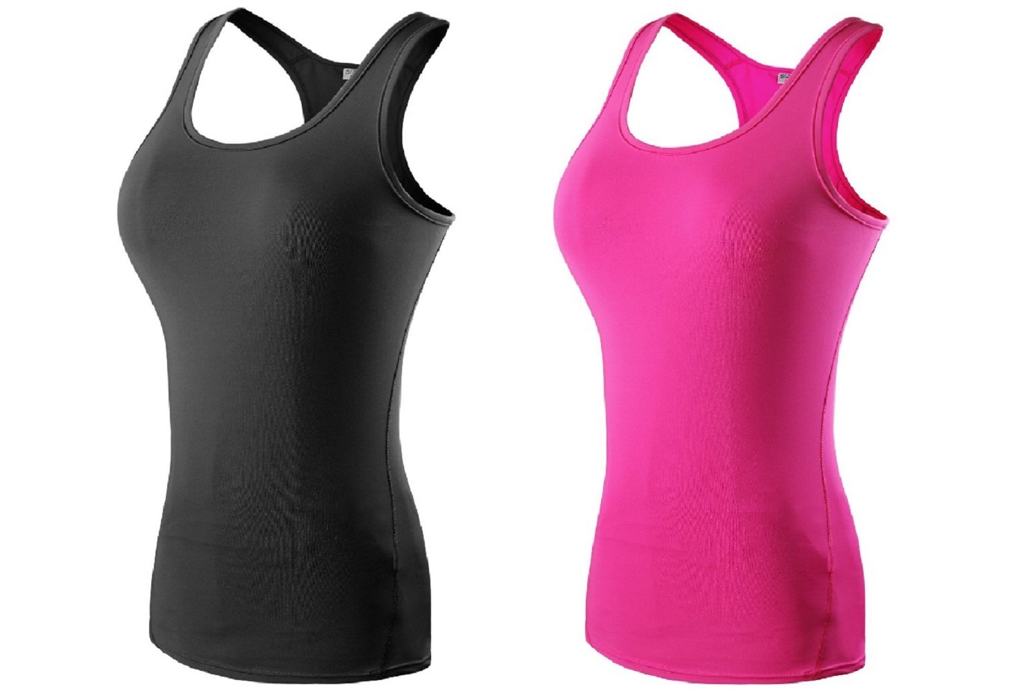 THE BLAZZE Women's Yoga Tank Top Compression Racerback Top Baselayer Quick Dry Sports Runing Vest