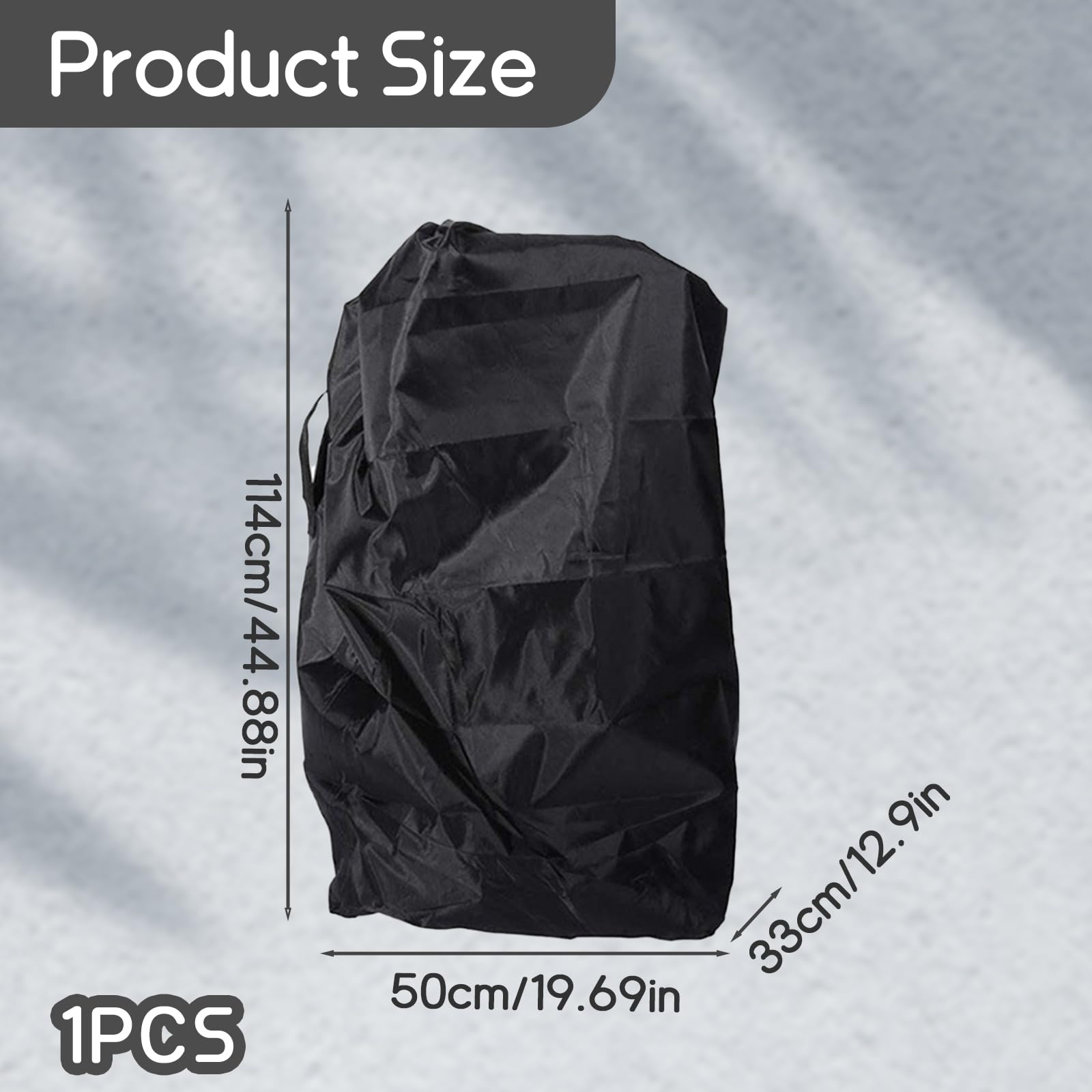 Bolsa de transporte para cochecito, bolsa de transporte impermeable para cochecito, funda protectora de avión y bolsa de viaje, ligera y portátil, ideal para viajes, aviones y uso diario