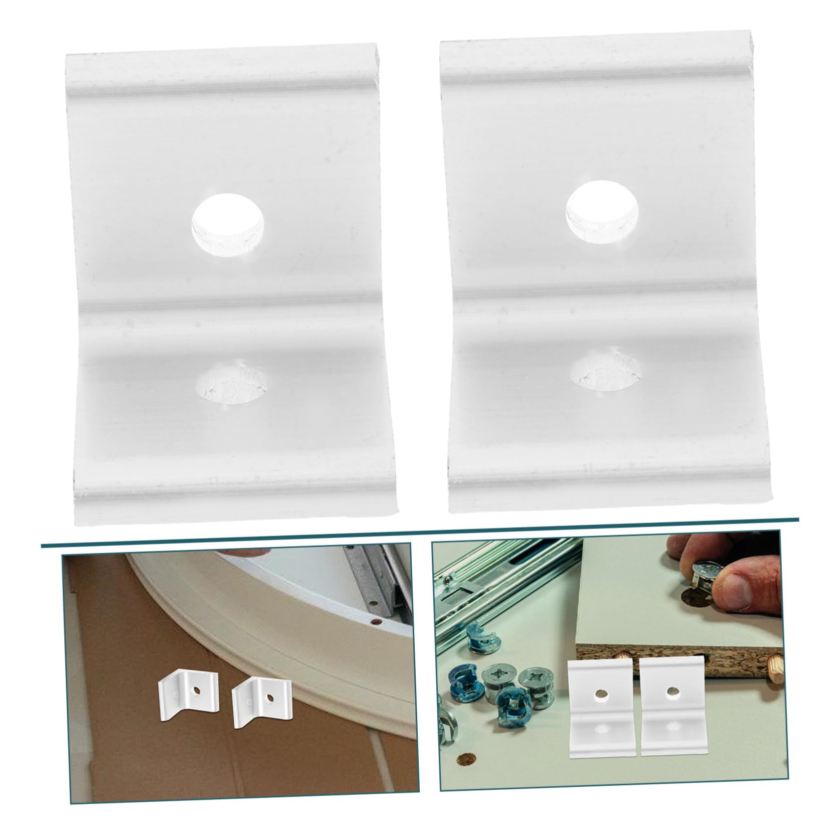 Aluminium Inneneckwinkel 4040 25 Stück aus Aluminium L-verbindung | Silber, für Industrie und Bauprojekte, Geeignet für Heimwerker und Laien