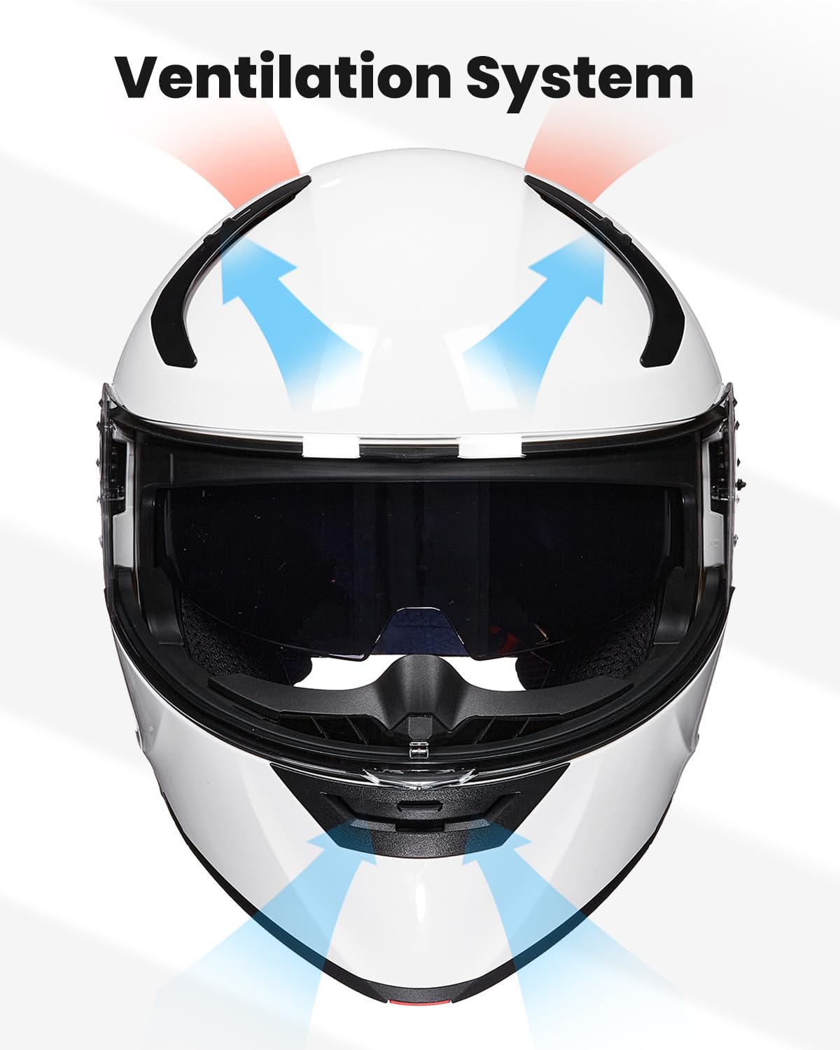 Amazon.com: ILM Adult Motorcycle Helmet Dual Visor Flip up