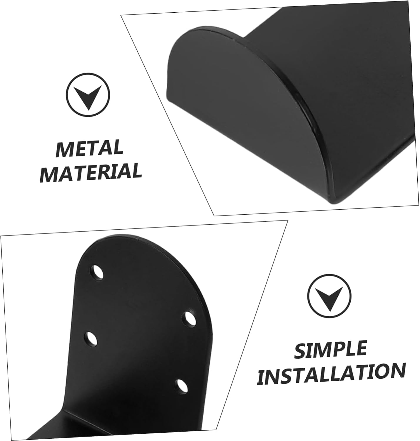 BESPORTBLE 2pcs Heavy Duty Snowboard Storage Racks Wall Mounted Canoe Hangers Indoor Snowboard Holders for Space-Saving Storage Easy Installation Suitable for Amateurs Professionals