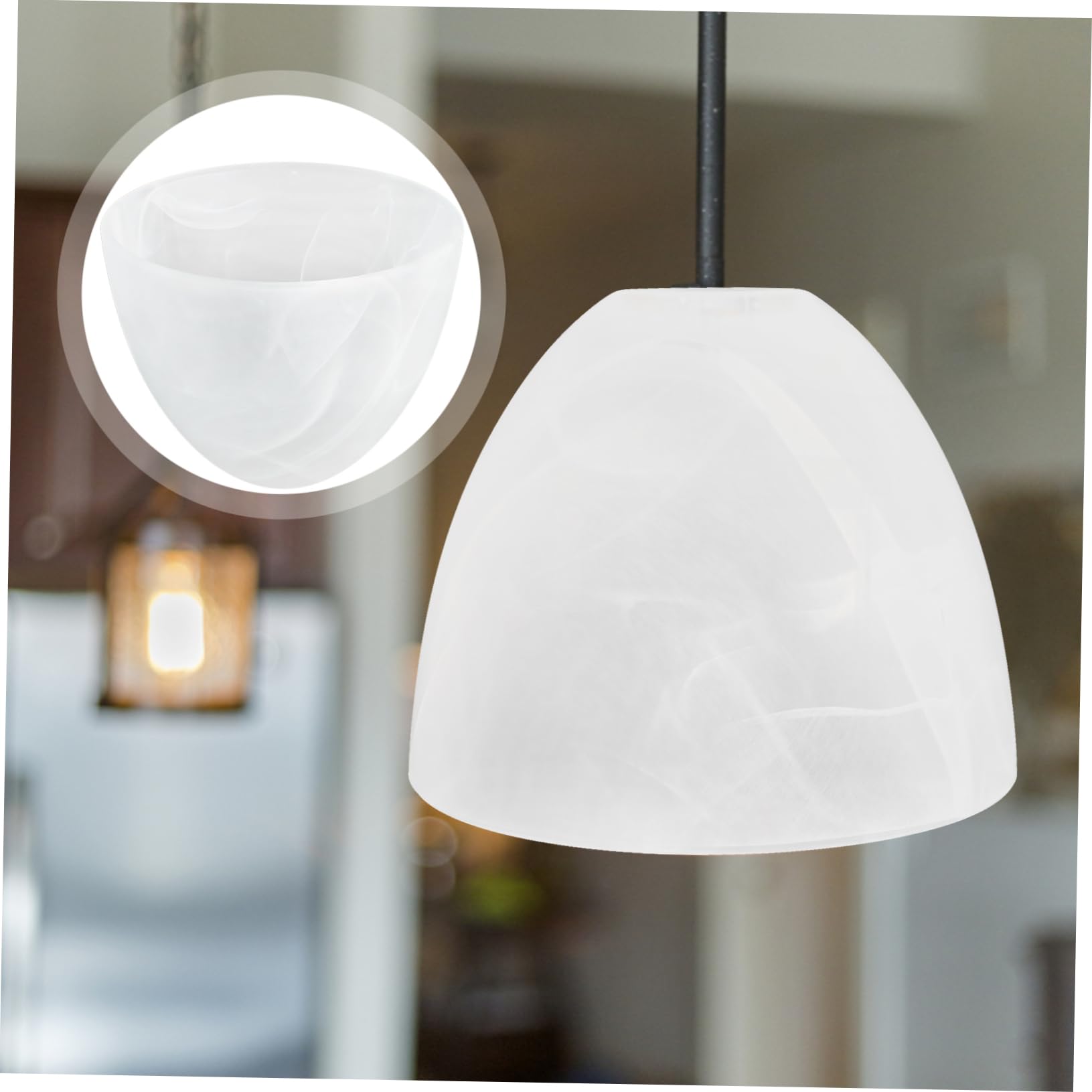 Amazon.co.jp: WHAMVOX すりガラスランプシェード 対応 ペンダント