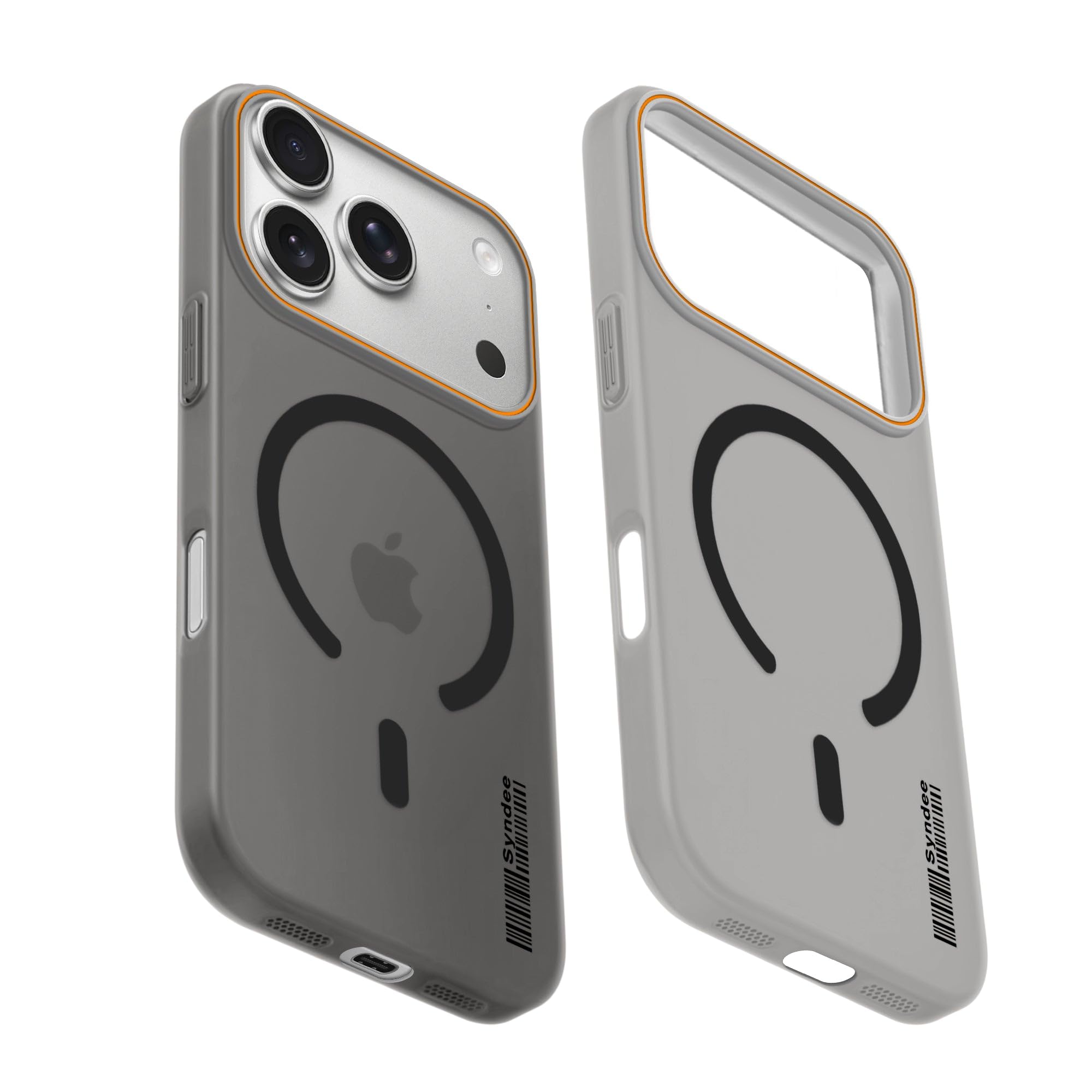 DL3 Mobilak Case Back Cover for Honor 600 Pro 5G, Sleek Frosted Translucent Back Only Compatible with Wireless Magnetic Accessories | Anti-Scratch Shockproof Phone Case