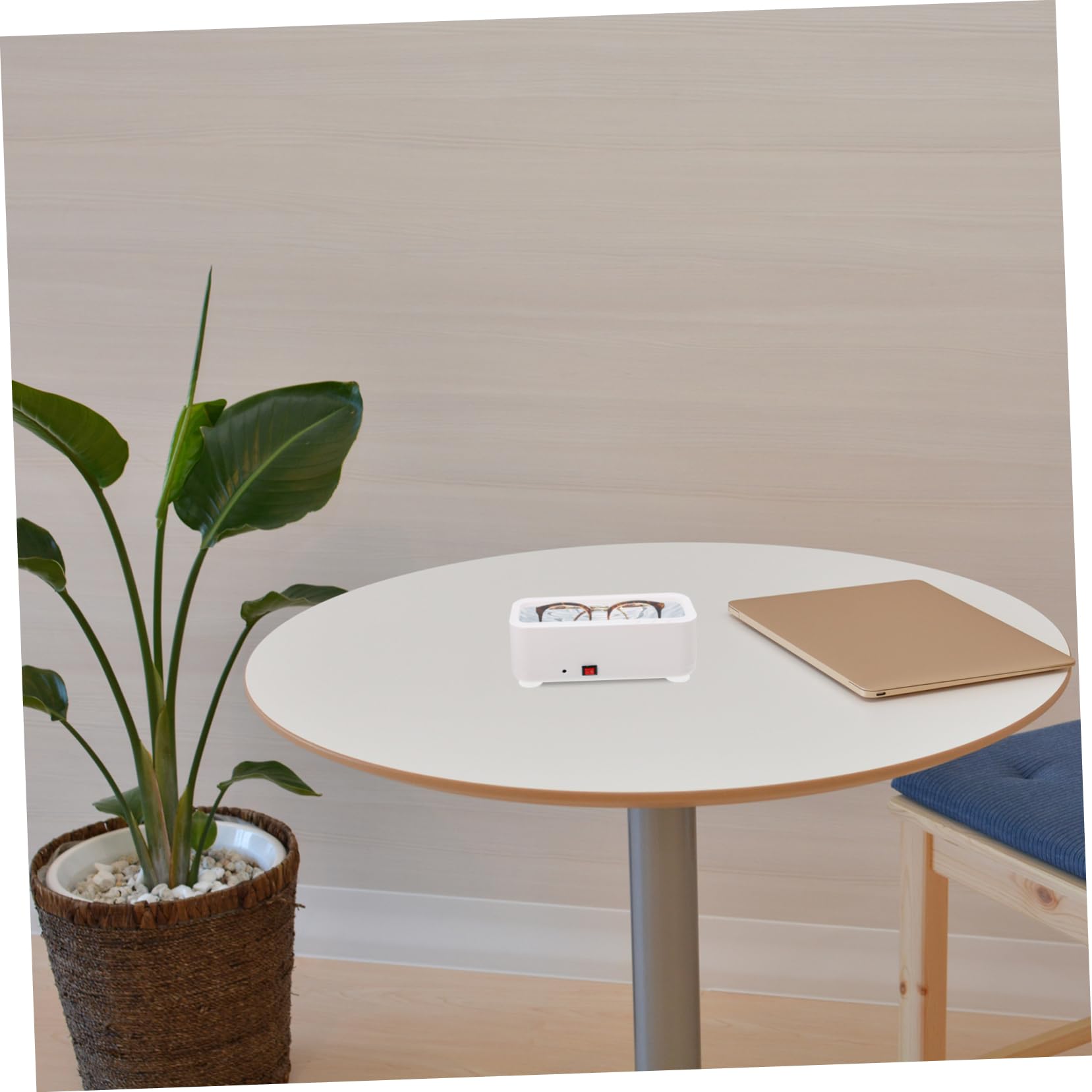 HAWILLOSCH 1set Cleaning Machine for Glasses Watches Jewelry High Frequency Vibration Cleaner