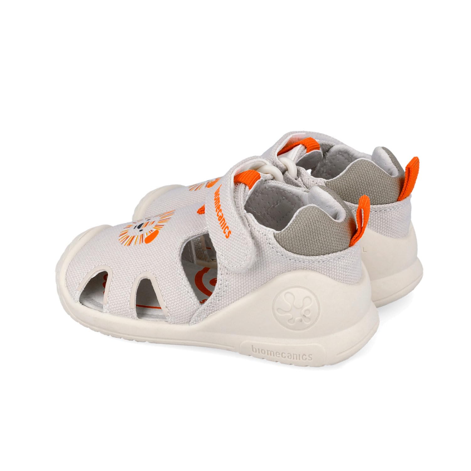 Biomecanics Sandales décontractées en toile beige pour enfant