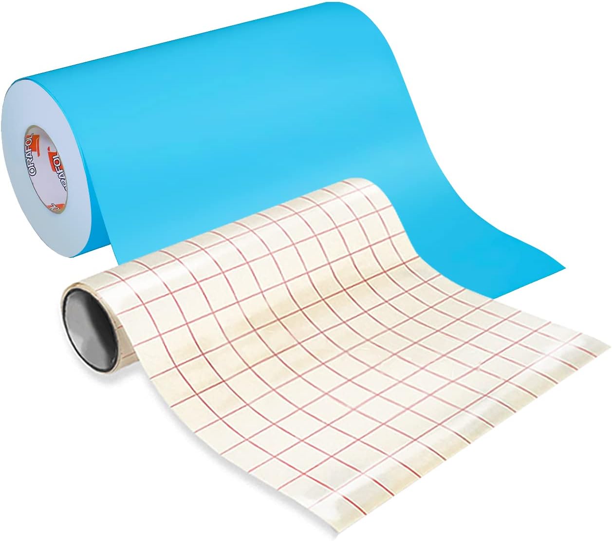 ORACAL Oramask 813 Low-Tack Paint Stencil Vinyl Roll + Transfer Paper (30ft x 1ft)