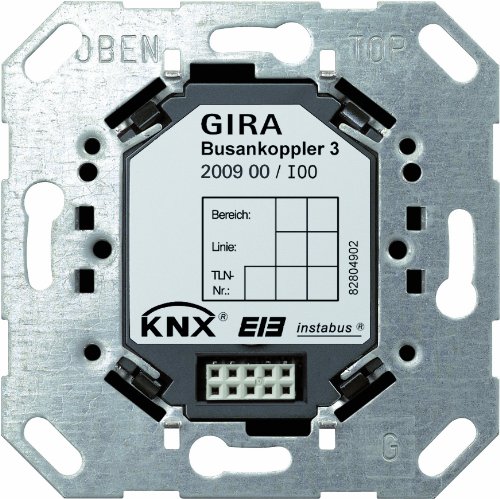 Preisvergleich Produktbild Gira 200900 Busankoppler 3 externer Fühler KNX-Anwendungsmodul EIB