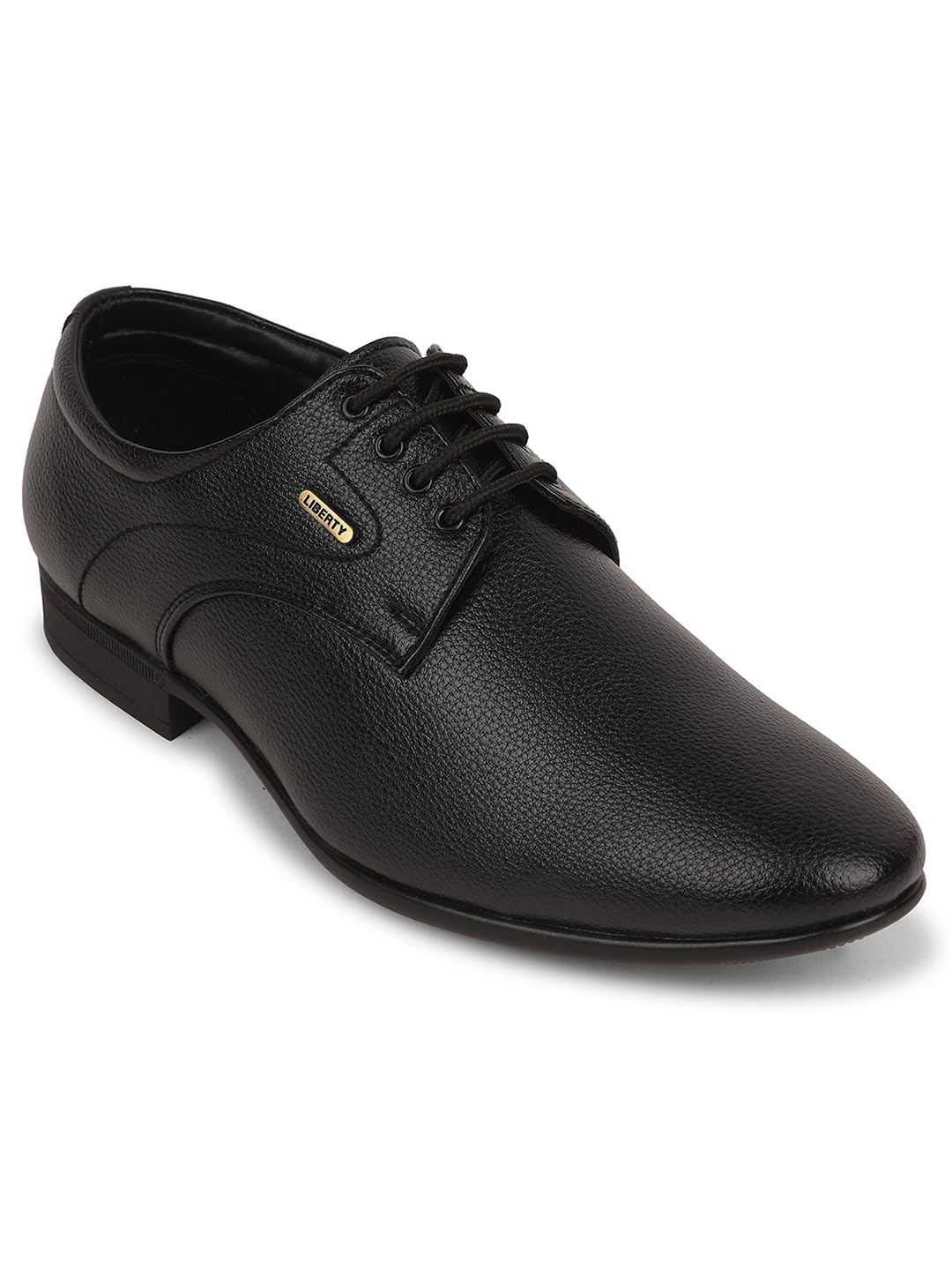 Fortune UVL 131 Formal Lacing Derby Shoes for Men with PU Sole | Comfortable Upper and Lightweight | Cushioned Footbed | Durable and Trendy Design | Quick Wear Elastic Laces-image-28