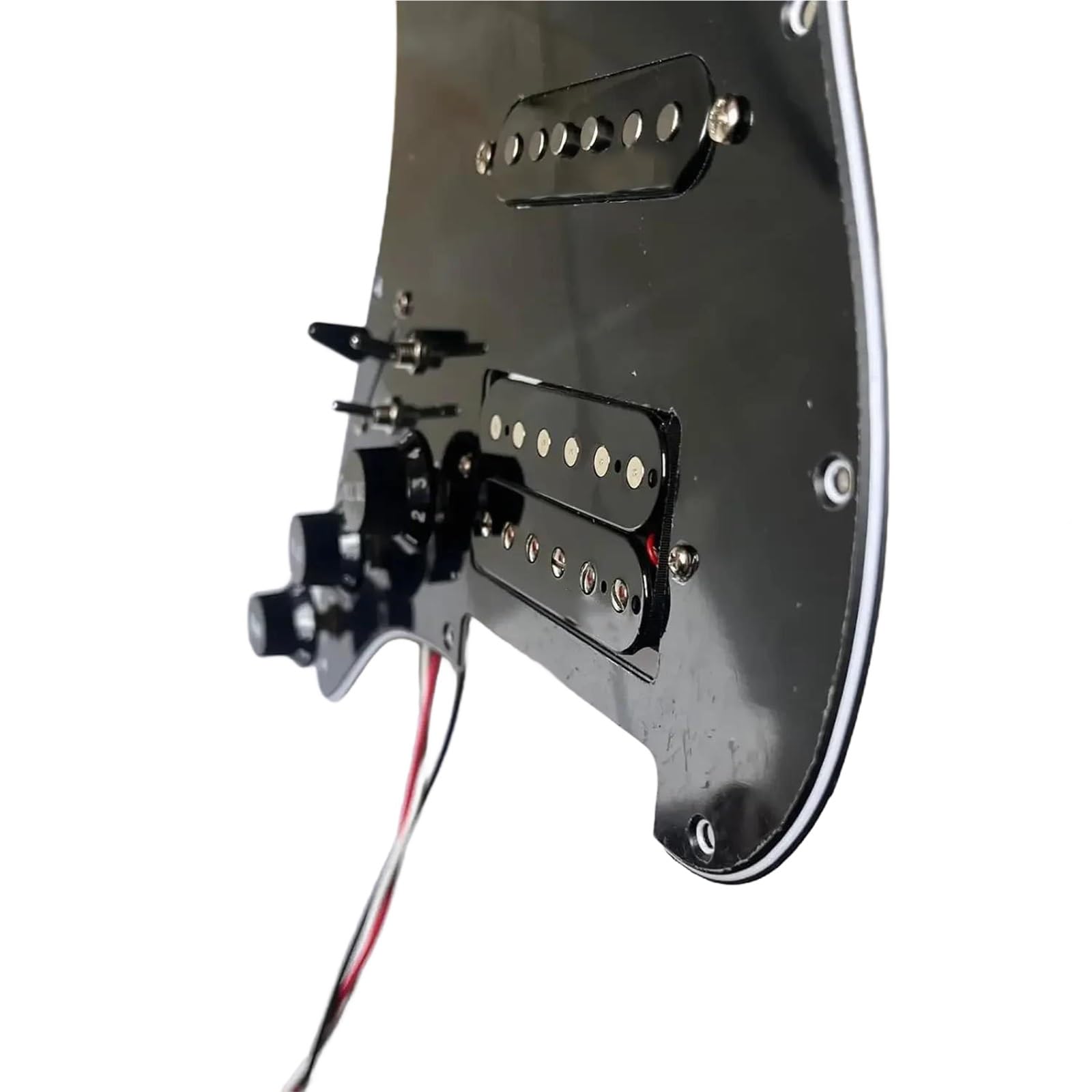 Pickguard Załadowany Do Gitary Zestaw Maskownic Gitarowych HSH Dla Leworęcznych