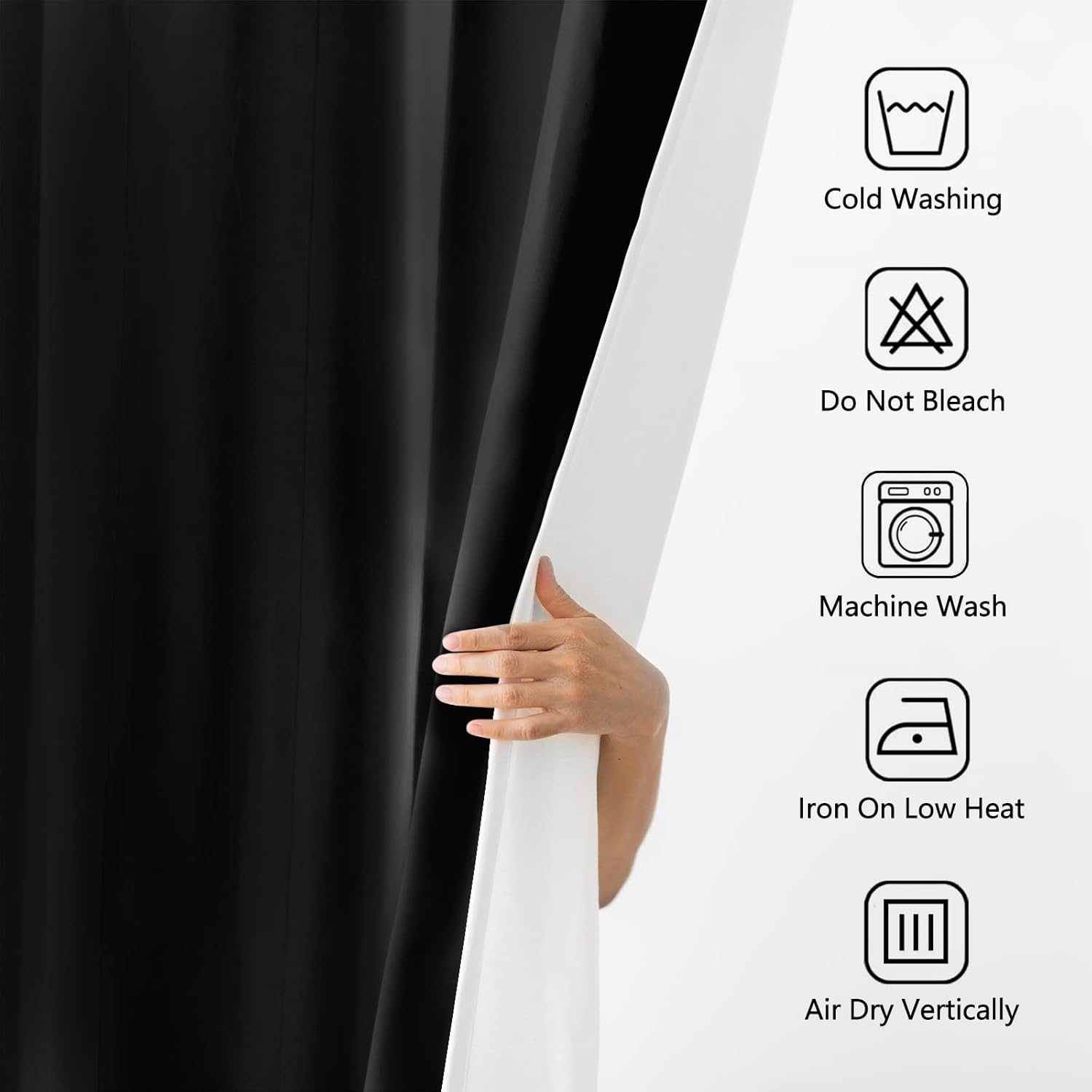 City Night View Blackout Window Curtains San Francisco Urban Bridge Skyscrapers Black Scenery Window Drapes 2 Panels Set for Modern Living Room Bedroom Decor Window Treatment, 42x96 Inch