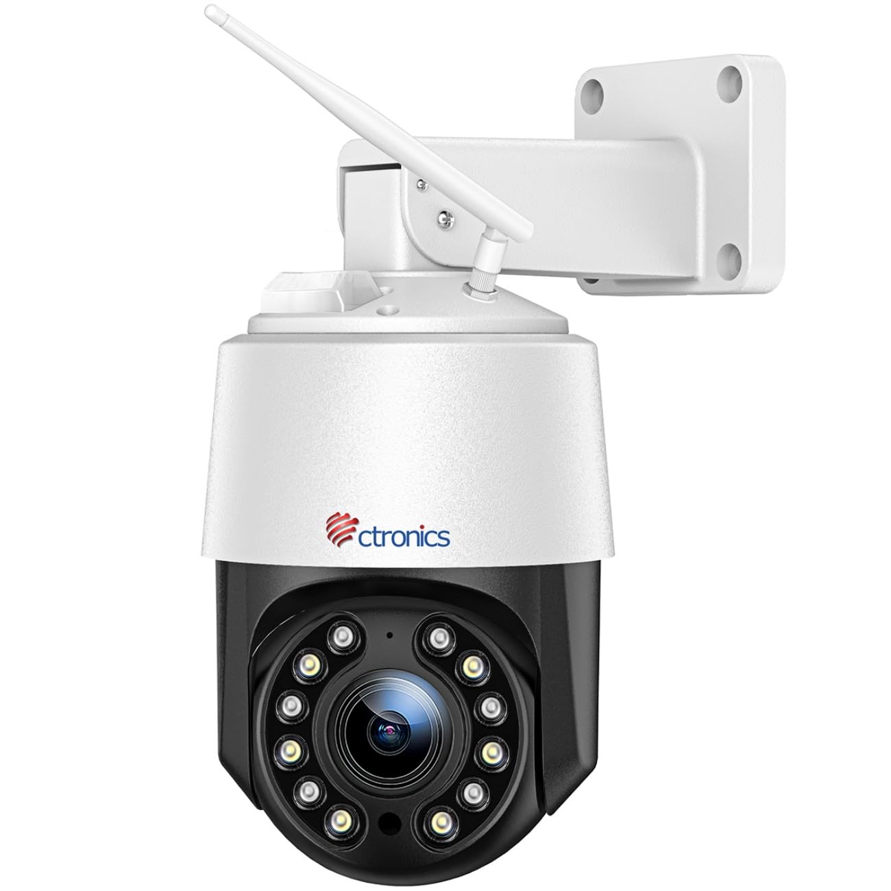 ctronics 4K 8MP 5X Zoom Ottico Telecamera Wi-Fi Esterno, IP Videocamera Sorveglianza 2,4/5Ghz Rilevamento Persone/Veicoli/Animali Auto Tracking 50M Visione Notturna a Colori Audio a 2 Vie Metal/Cloud