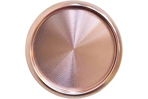 Premium 1.25 Inch Aluminum Binder Discs for 2019 Planners and Notebooks (Rose Gold)