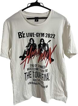 Amazon.co.jp: B'z 2022 Highway X ツアーTシャツ ファイナル 白