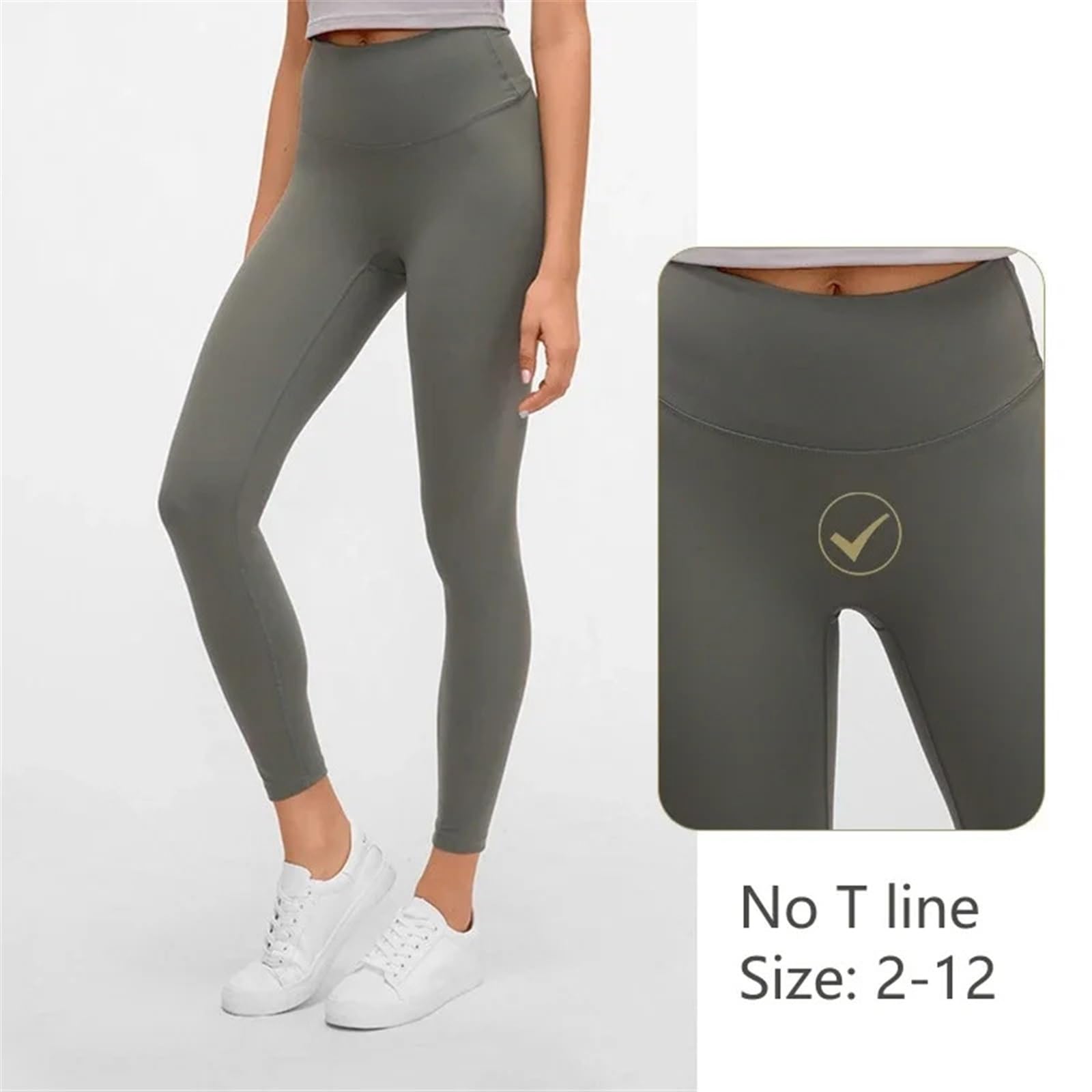 Pantaloni da Yoga da Donna a Vita Alta, Sensazione di nudità, Push up, Leggings Sportivi, Fitness, Corsa, Leggings Senza Cuciture, Leggings da Palestra for Ragazze Leggings Yoga(Purple3,8 L)