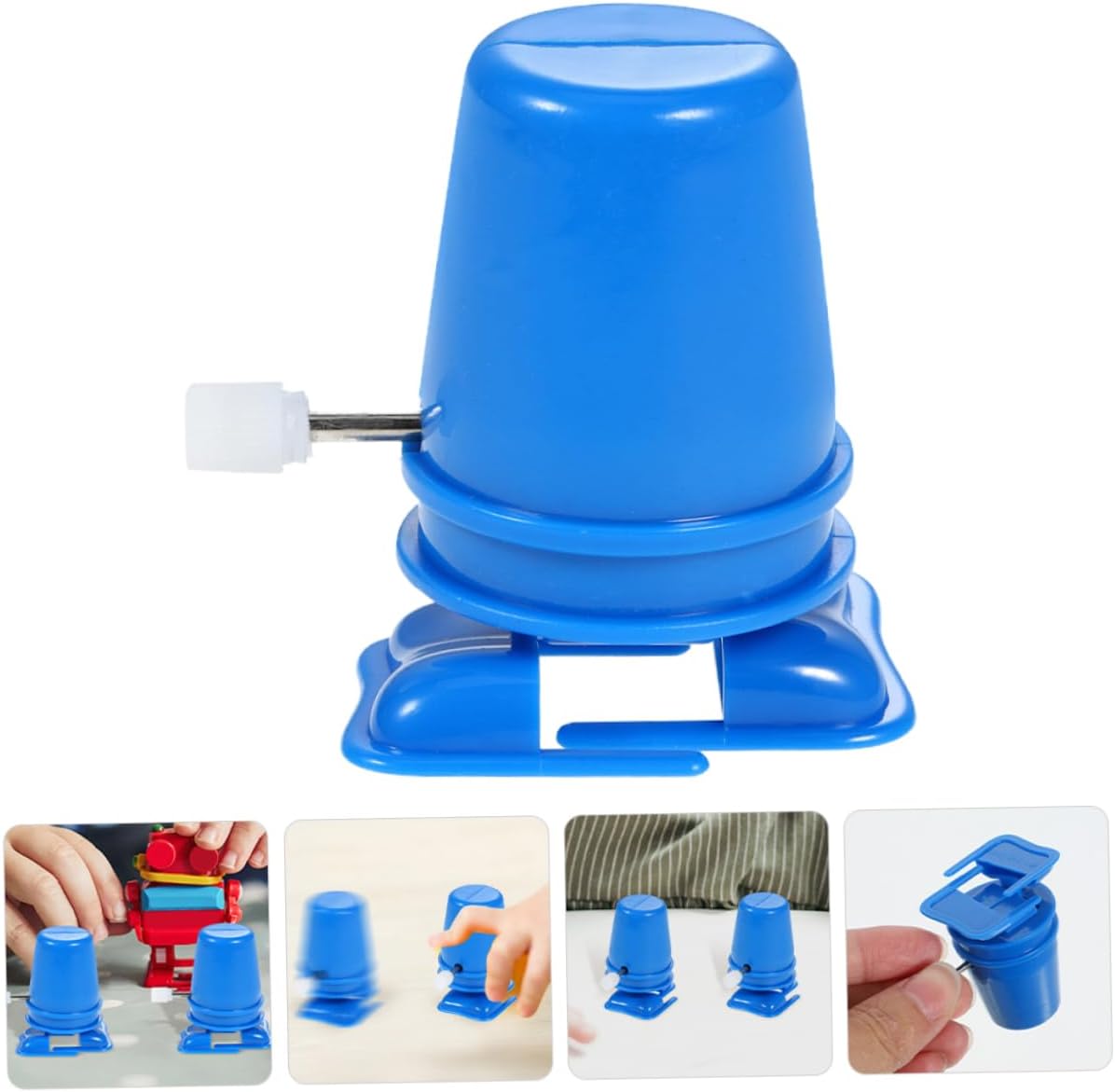 GARVALON 50pcs Wind-up Robot Toy Movements Craft Parts for Creative Clockwork Toys for Educational Fun and Skill Development