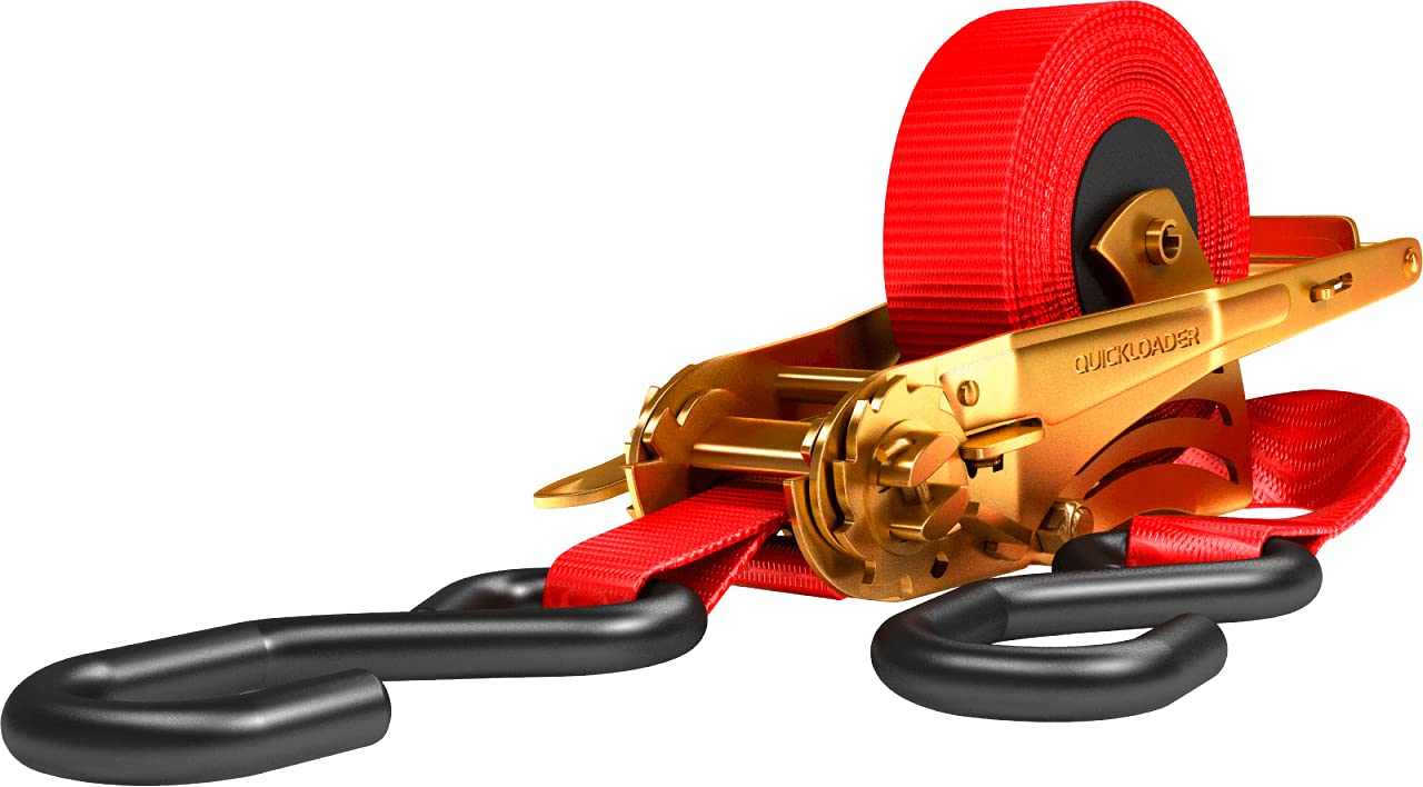 Kerbl Quickloader Automatic Lashing Straps, S-Hook, 400 Kg