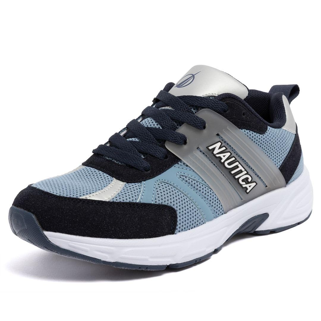 Nautica Women's Lightweight Athletic Running Sneakers