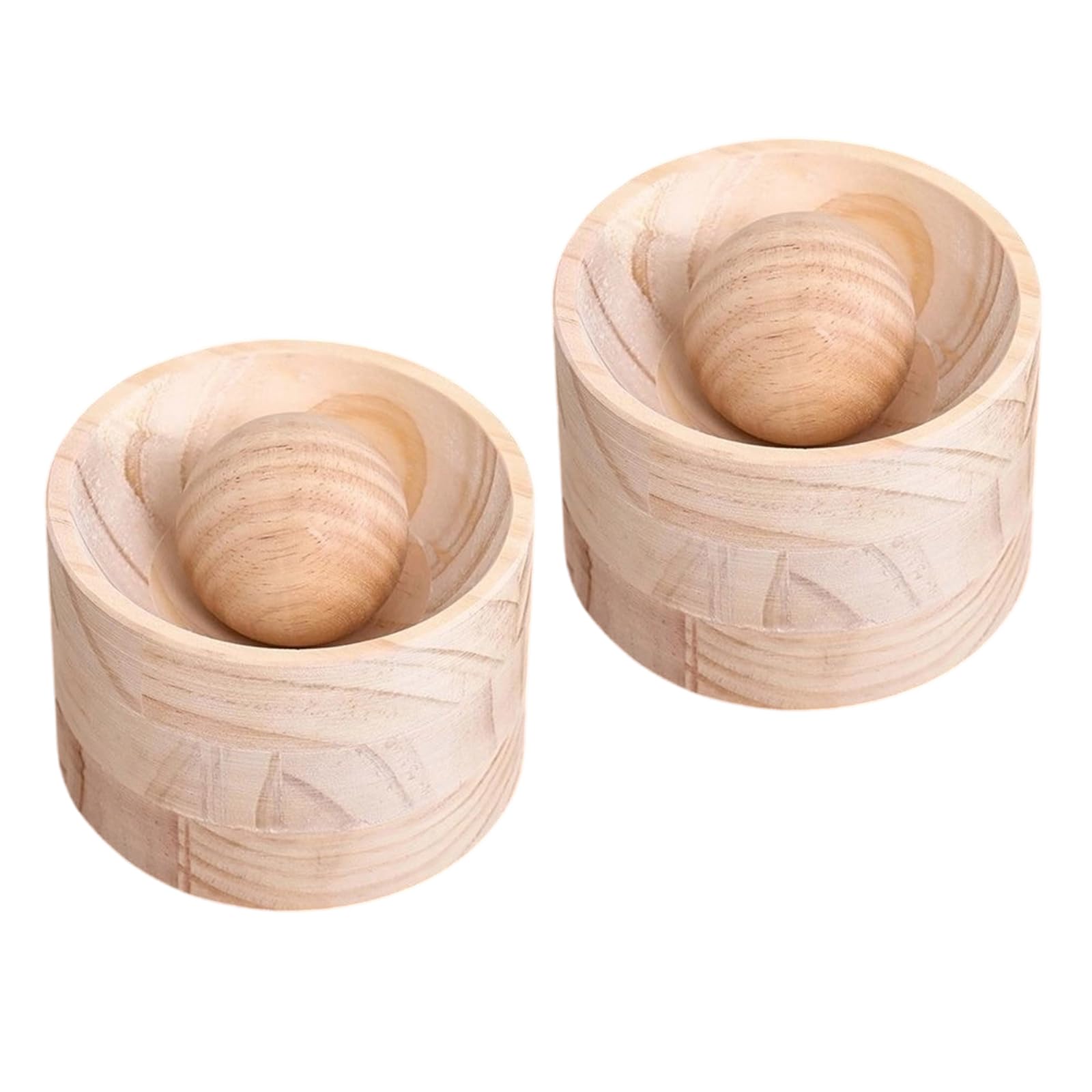 Tsophreniq Wooden Traditional Chinese Dumpling Maker Round Dough Press Easy to Use and Clean for Homemade Meals Wooden Pierogi Maker