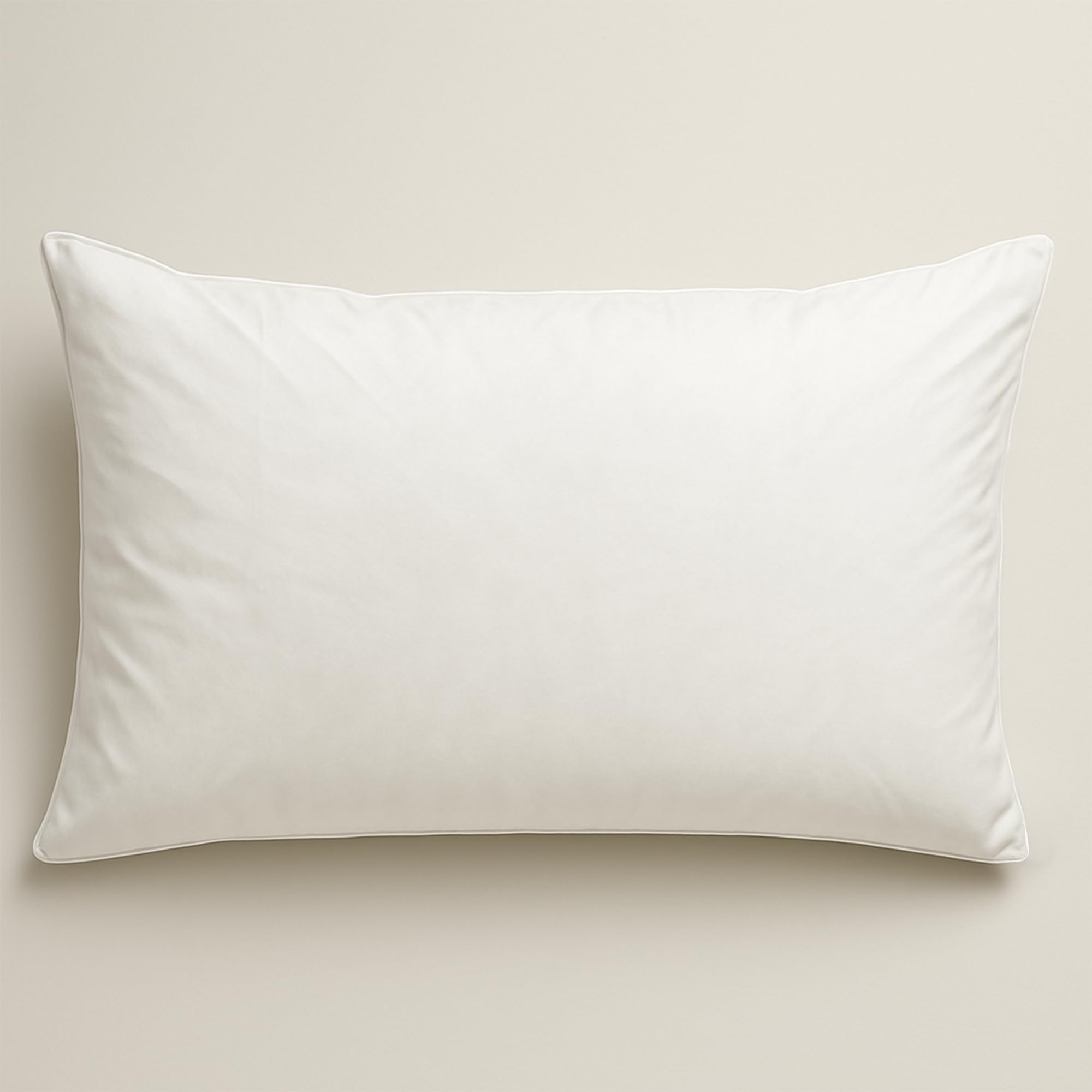 Tex family Cuscino in Piuma d'Oca Trentino 50x80 cm 1000 g – Guanciale Letto Morbido Sostegno Medio – Cotone Twill Anallergico Antipiuma OEKO-TEX – Prodotto Dal Trentino