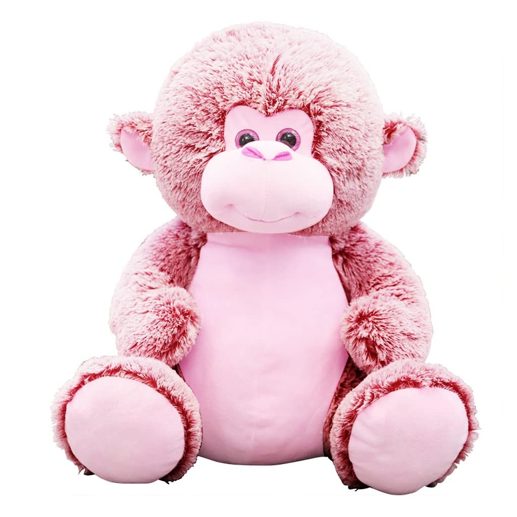 ZIMOMO ジモモ　ふわふわぬいぐるみ　BIGサイズ 38cm ピンク 海外限定品】ZIMOMO ジモモふわふわぬいぐるみ LABUBU ピンクいちご