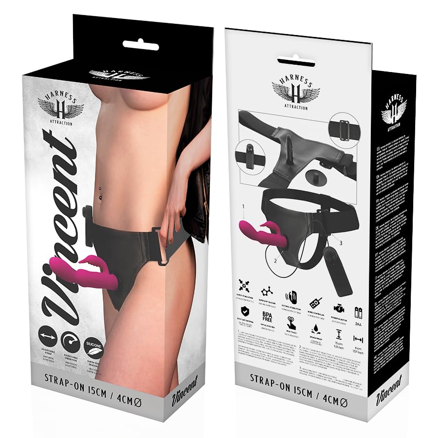 Árnes Vibrador Rabbit Vincent 15 X 4Cm 300 g