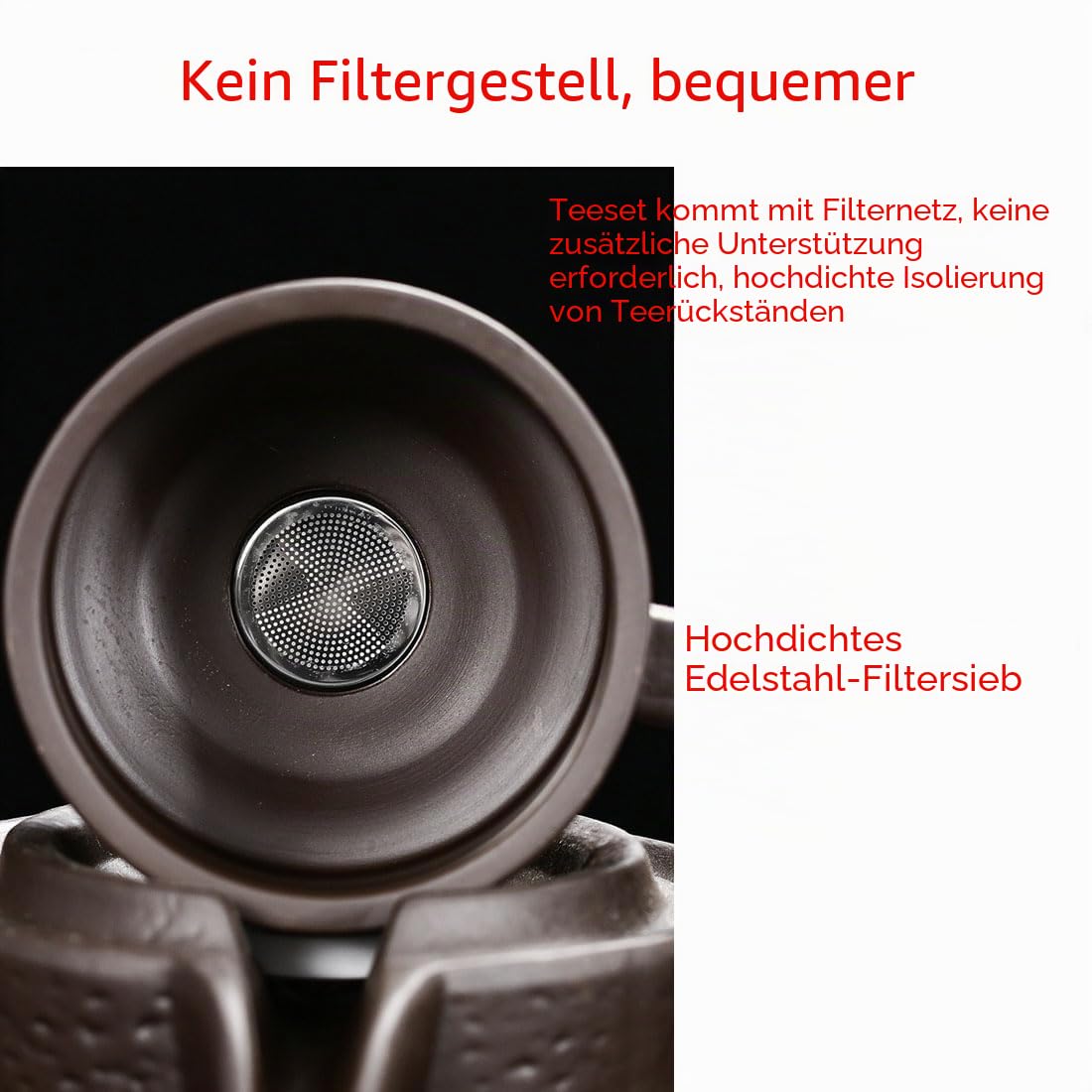 Chinesisches Gongfu-Tee-Geschenk-Set, automatisches Steinmühlen-Design, handgefertigte Keramik-Teekanne, 8 Tassen, japanischer Kung-Fu-Tee für Erwachsene, Männer, Frauen, Teezeremonie, Party, Zuhause,