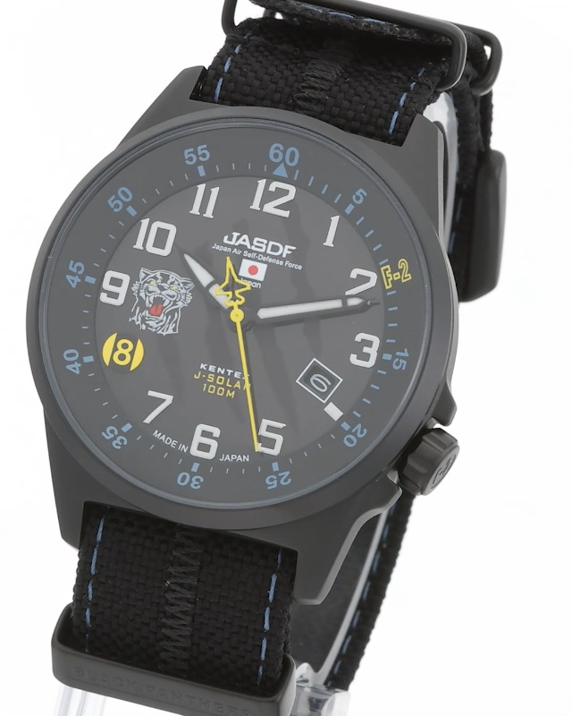 Amazon.co.jp: Kentex(ケンテックス) 腕時計 ソーラー JSDF 第8飛行隊F 