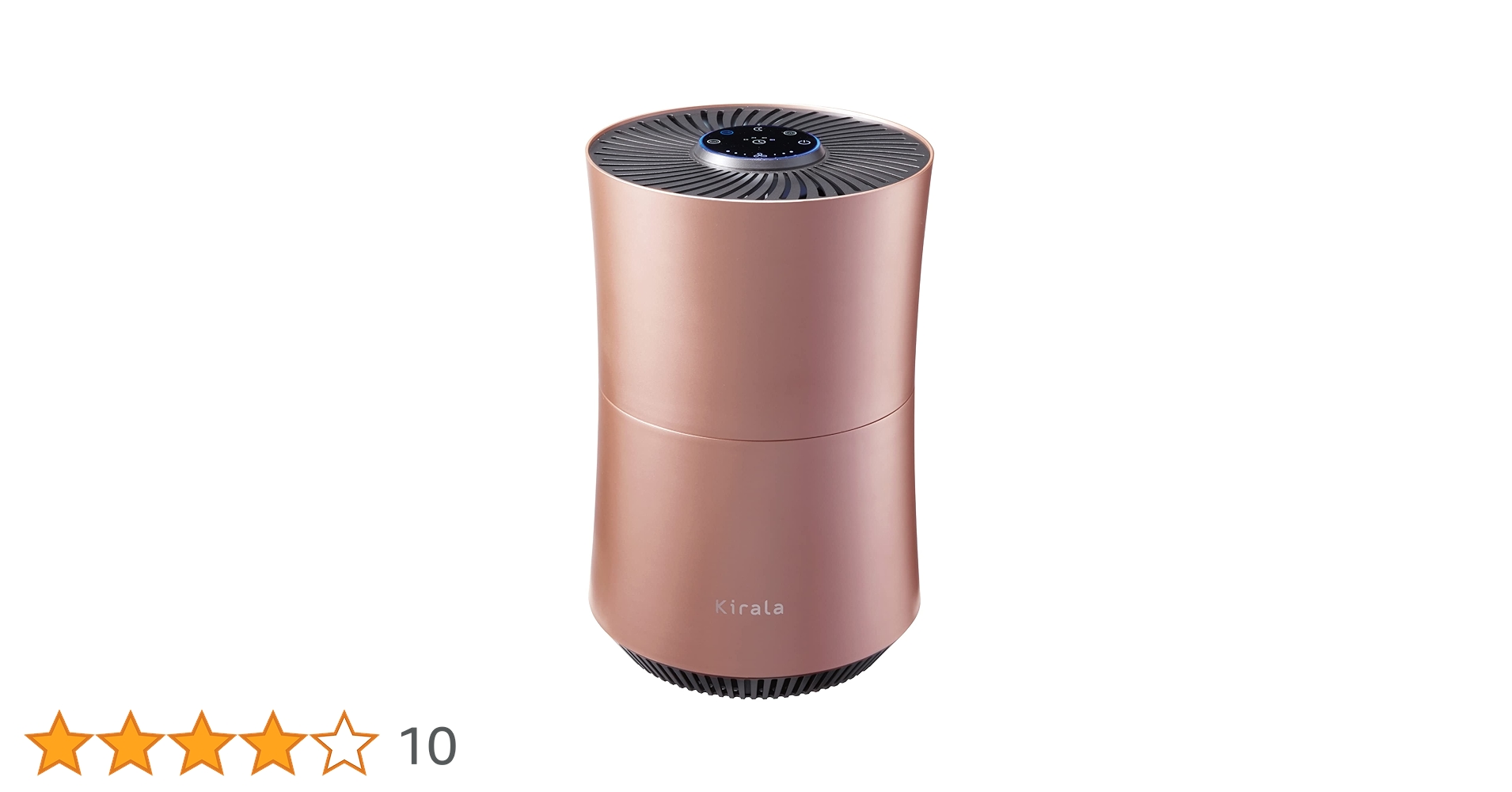 Amazon.co.jp: Kirala Air Prato ピンク 空気清浄機 オゾン 除菌