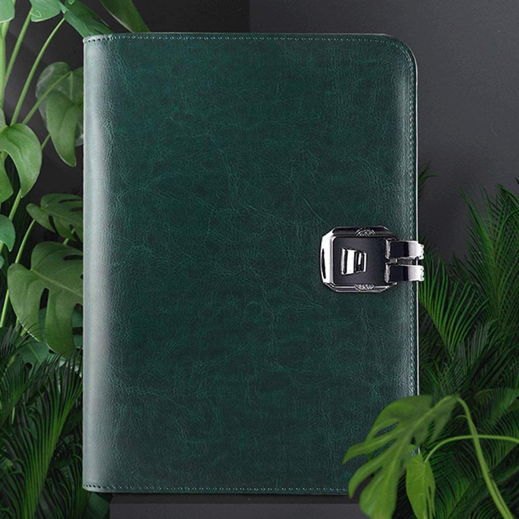 Taccuino, Libro Creativo con Password e Lucchetto, diario, diari aziendali, Libri scolastici, Planner A5, Organizer, da Ufficio(E)