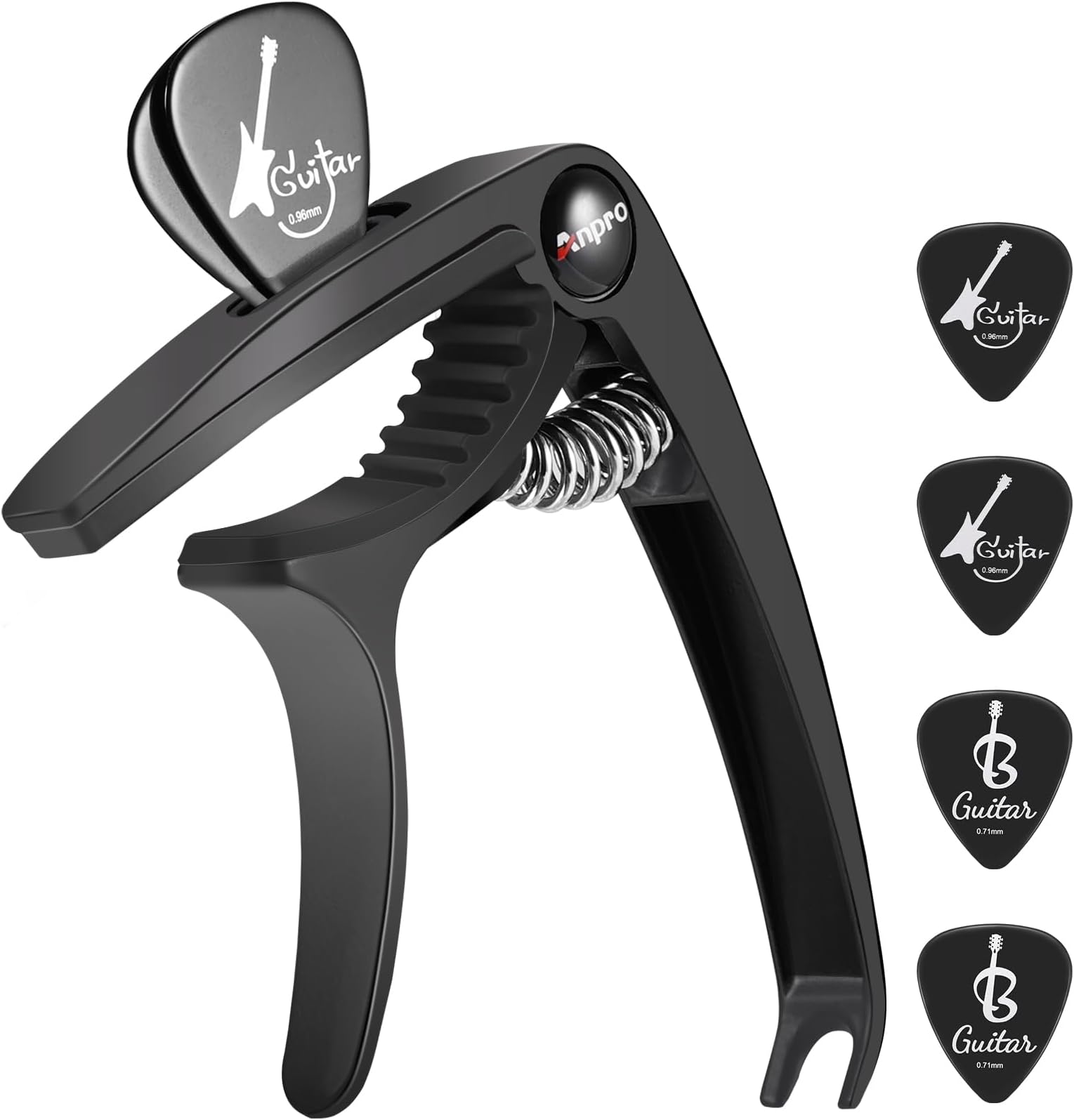 Donner DC2 Guitar Capo for Acoustic and Electric Guitar Ukulele Bass