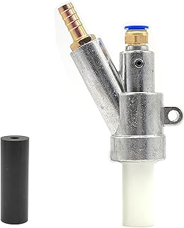 Sand Blaster Gun Boron Carbide Nozzle Air Sandblaster Gun Kits Sand Blasting Gun Quick Connector Sandblasting Gun Rust Dust Remove (60 * 20 * 8mm Tip)