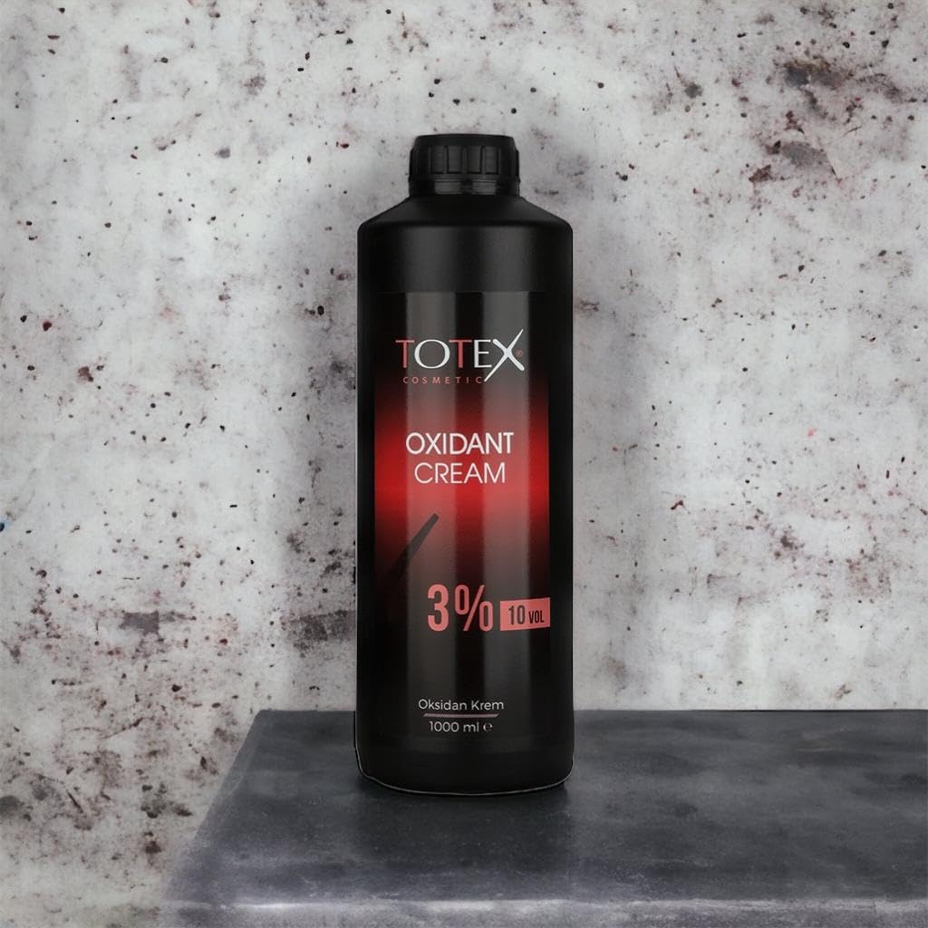 Totex Oxydant Crème Révélateur Pour la Coloration Des Cheveux%3 Peroxyde 10 Volume 1000 ml 35.19 Fl Oz
