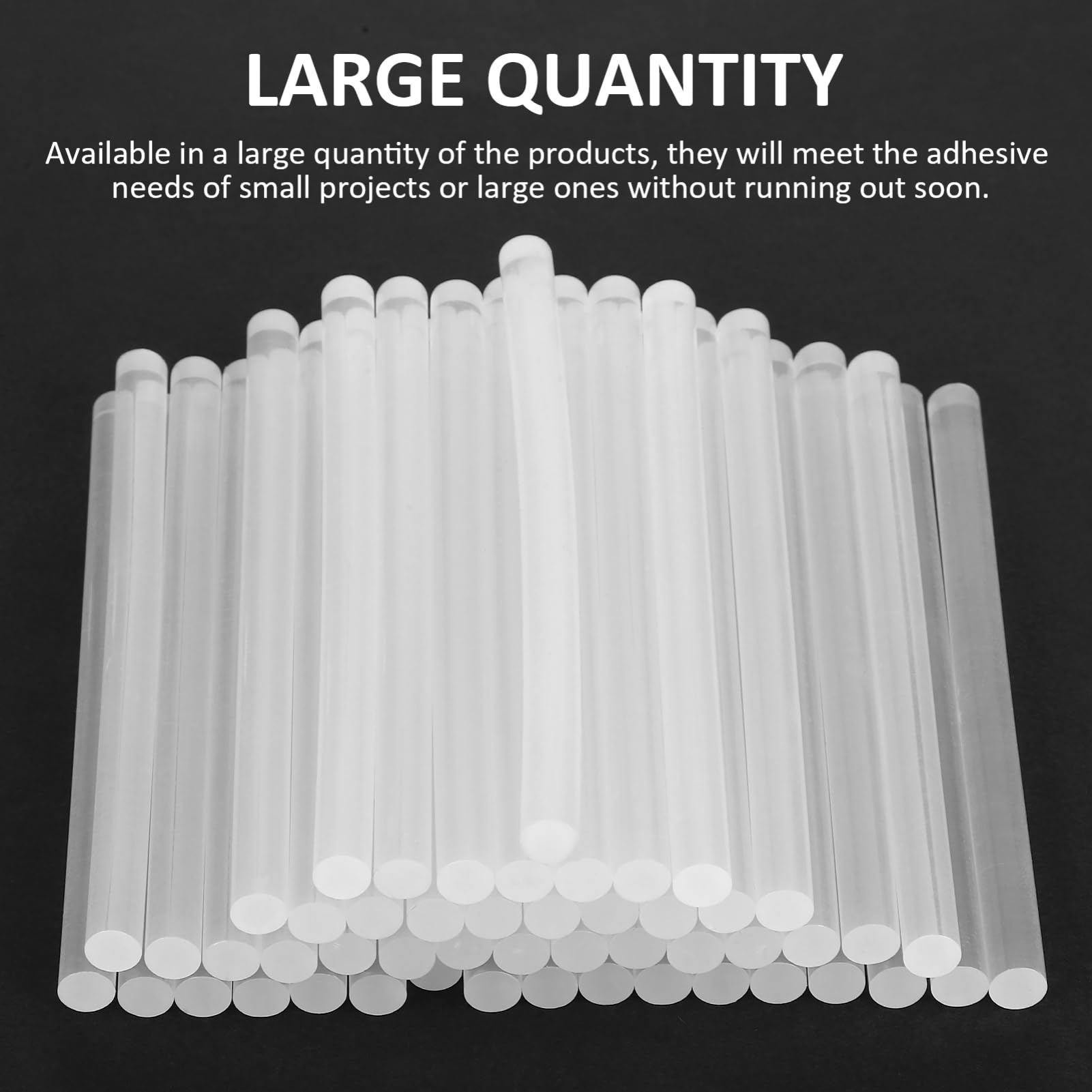 VILLCASE Stick Di Colla Da 100 Pezzi Stick Di Colla A Caldo Trasparenti 7X100mm Mini Stick Di Colla A Caldo Stick Di Colla Hot Melt Piccoli Stick Di Colla Per Lavori Di Riparazione