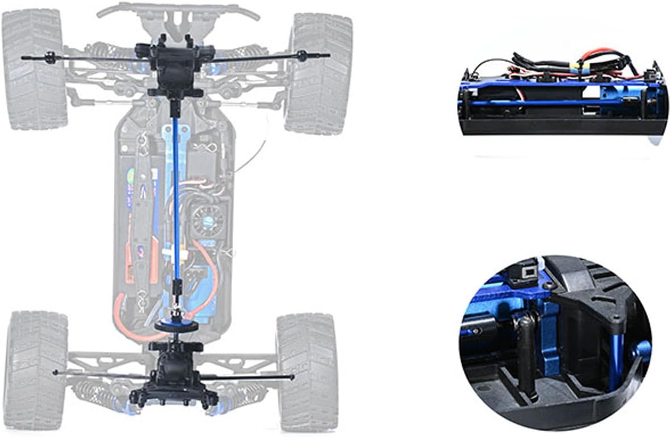 TOUCAN RC HOBBY 1/10 PVC Shell VRX RH1066 Remote Control Off Road Car RC Electric Monster Truck 45A ESC 3650 Brushless Motor Shock Absorber