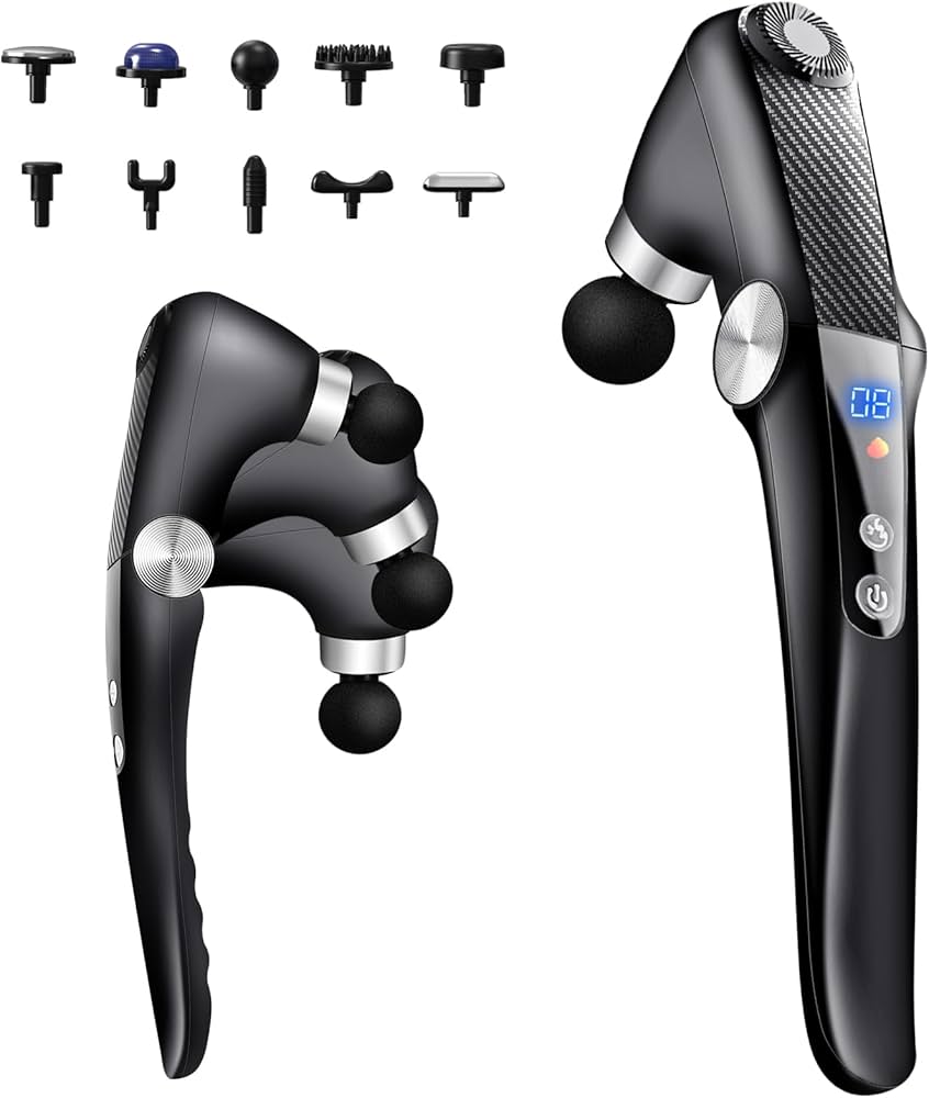 筋膜リリースハンディガン Amazon | 【2025革新冷熱機能】 筋膜リリースガン ハンディガン 12mm