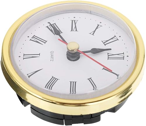 Miniatura 6 de Reloj clásico Craft Movimiento de cuarzo 2-12 (2.559 in) Relojes redondos Cabeza Insertar Número romano