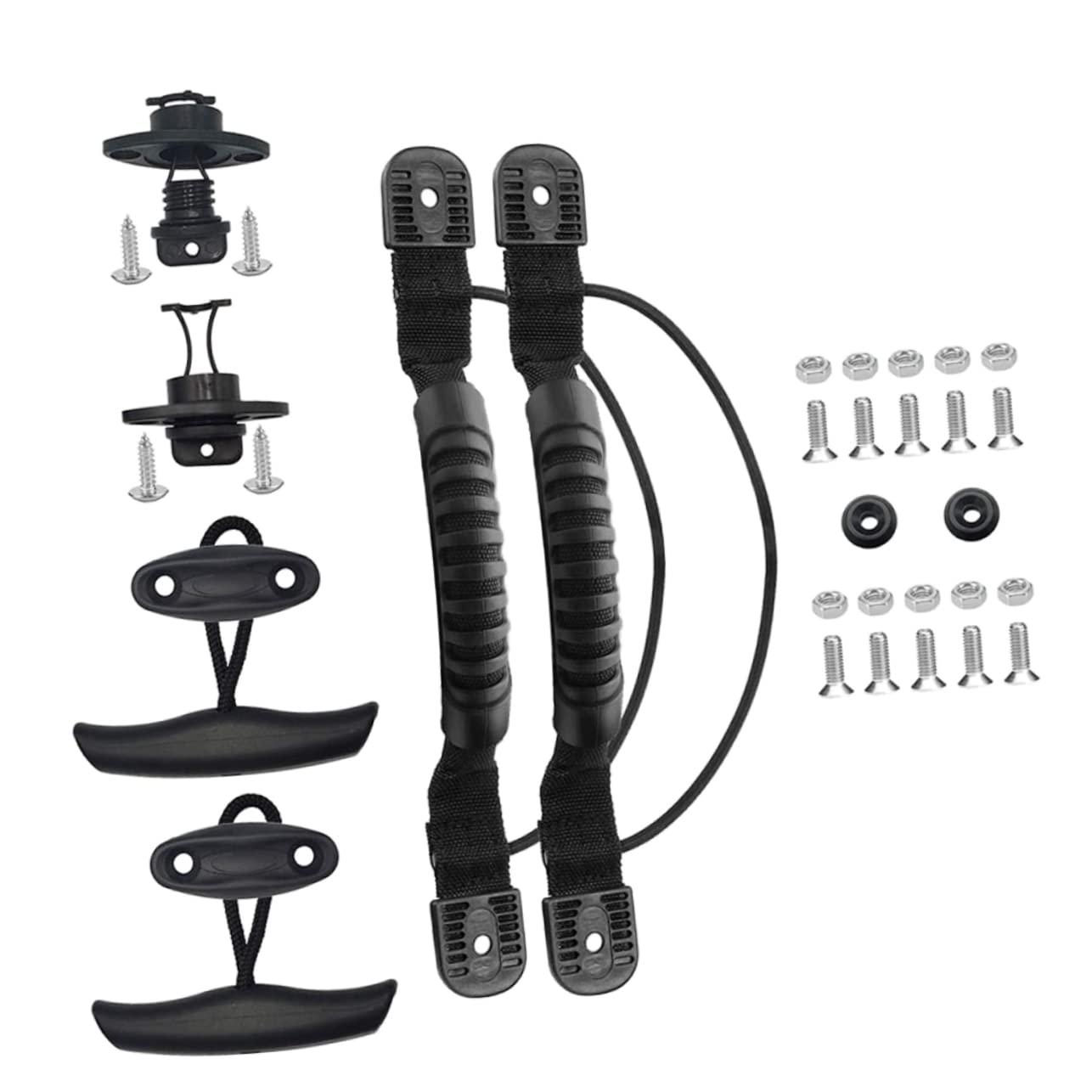 HANABASS 1set per Kayak Ergonomiche Accessori per Canoe e Barche e Portatile per Trasporto e Facile Compatibile Kayak e Canoe