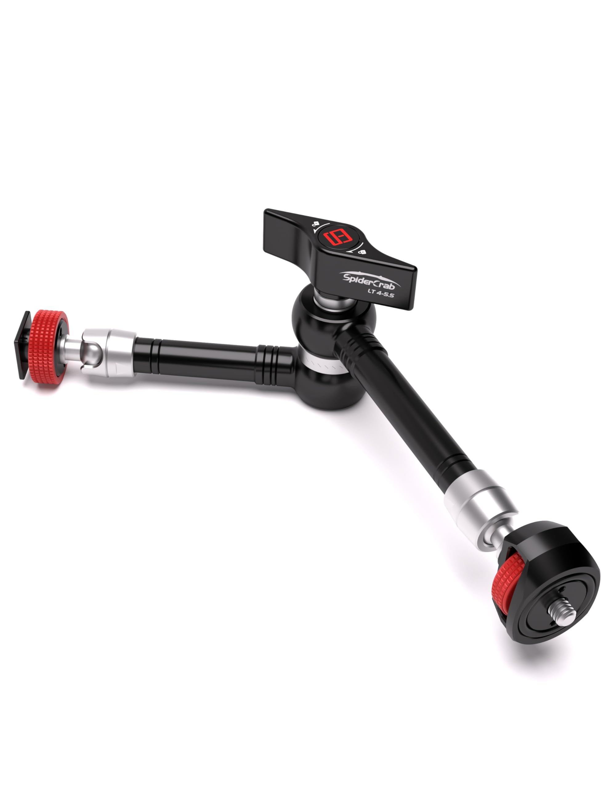 IFOOTAGE Magic Arm Spider Crab LT4-5.5, Camera Arm Projector Mount, Articulating Arm Payload 6KG, 1/4" Screw for Cameras/Monitor/Phone/Lights/