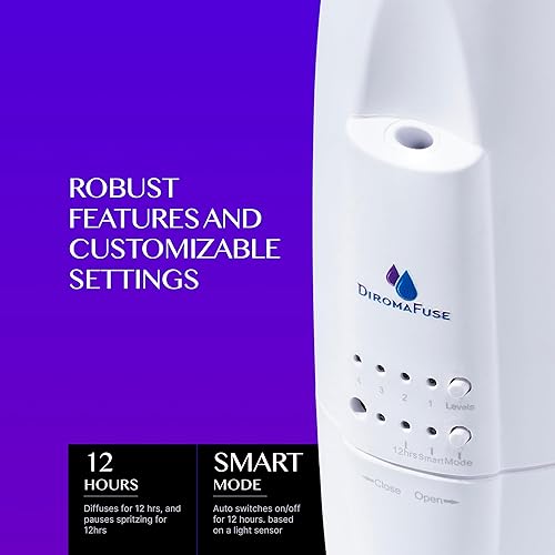 Miniatura 7 de PlugIn Difusor para aceites esenciales, difusor de aire de aroma portátil con cubiertas de nanotecnología de 800 pies cuadrados, difusor de aceite