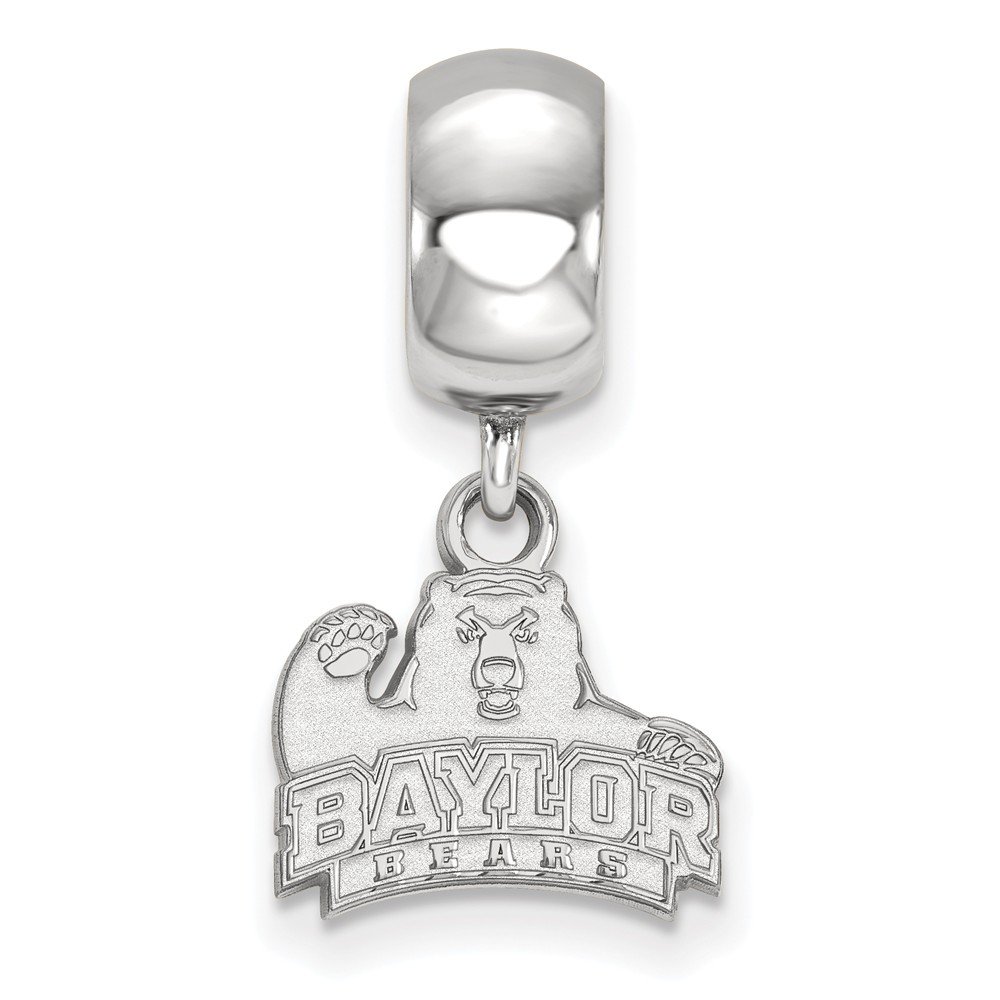 Baylor Bead Charm Extra Small (3/8 Inch) Dangle (Sterling Silver)