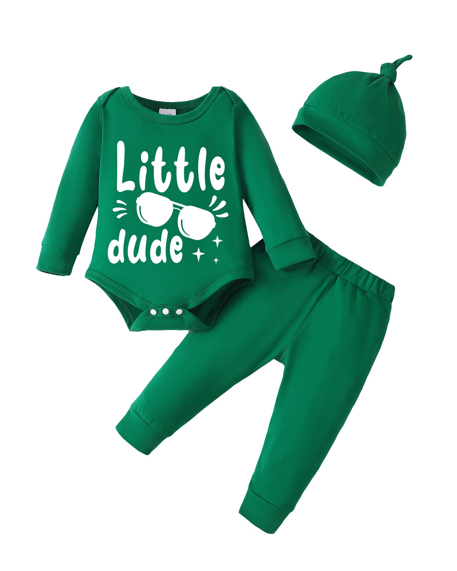 NZRVAWS Newborn Baby Boy Clothes Outfits Letter Prined Romper Pants Set Infant Baby Boy Clothing 0 3 6 9 12 18 Months