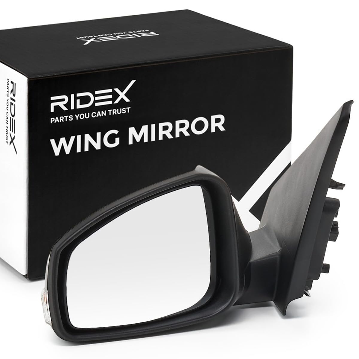 RIDEX Rétroviseur extérieur Gauche chauffé asphérique avec capteur de température Rétroviseurs complets électrique Compatible avec RENAULT Megane 3 3/5 portes BZ0/1 Megane 3 Coupé DZ, DZ0/1