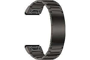 TRUMiRR 26mm Garmin 6X Pro Watch Band with DLC Coating
