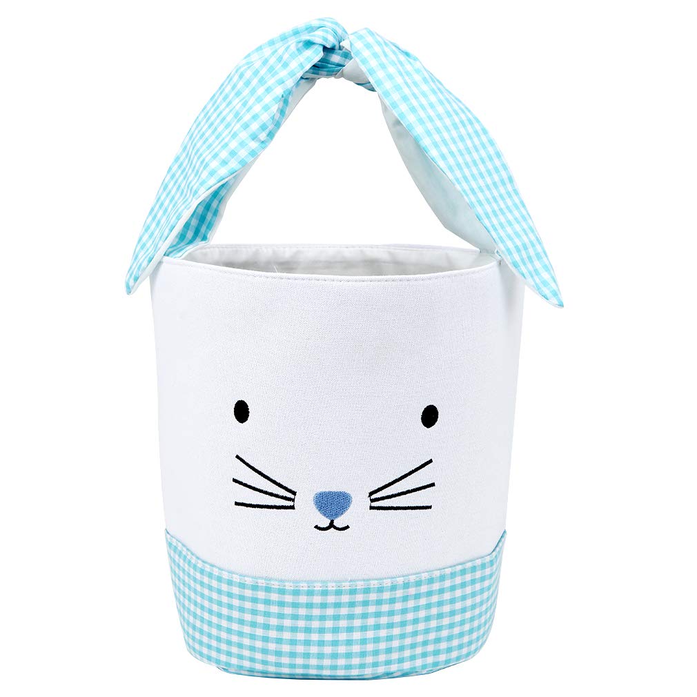 Easter Basket for Kids Bunny Easter Bucket Easter Gift Bags Eggs Hunt Bag Kids Easter Bunny Tote Bag Easter Decorations