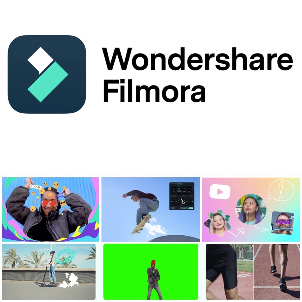 Wondershare Latest Filmora Video Editor|Lifetime License|A Video Editor For All Creators|1 Pc