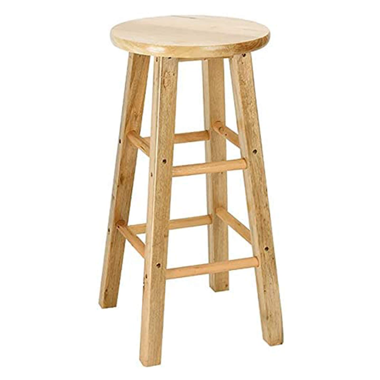 Folding Stool, Thin Sturdy Wooden Stool for Home, Bar Stool, Lift Stool, Kitchen High Stool