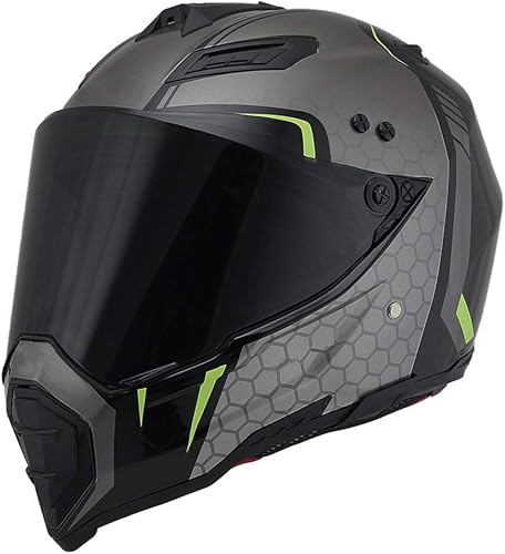 Miniatura 3 de Casco de motocicleta Dual Sport Casco Off Road Dirt Bike ATV DOT certificado