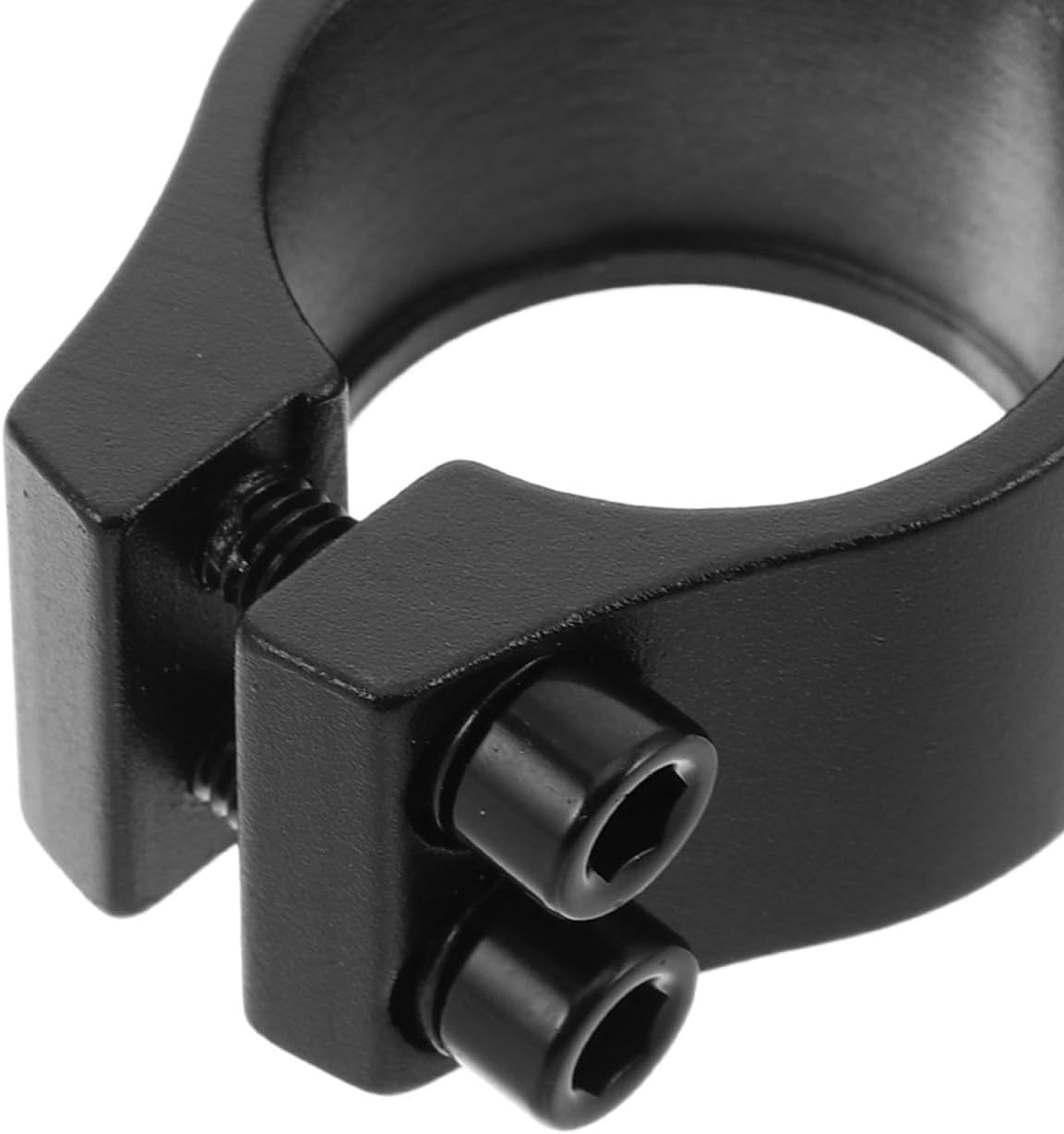 2Pcs Bike Seat Post Clamp Double Bolt Bicycle Seat Clamp for Secure Saddle Positioning Quick Release Tube Adjustable Fit for Stable Riding